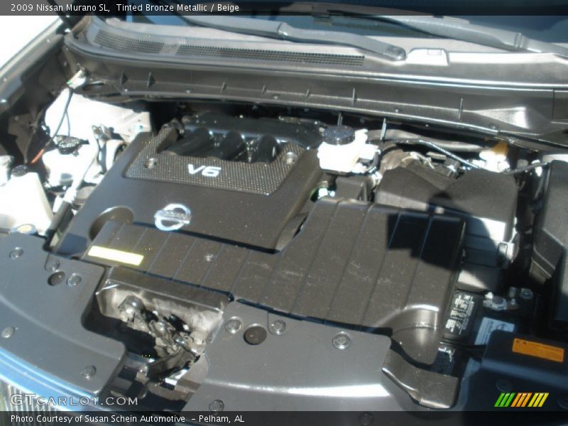 Tinted Bronze Metallic / Beige 2009 Nissan Murano SL