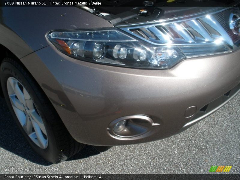 Tinted Bronze Metallic / Beige 2009 Nissan Murano SL