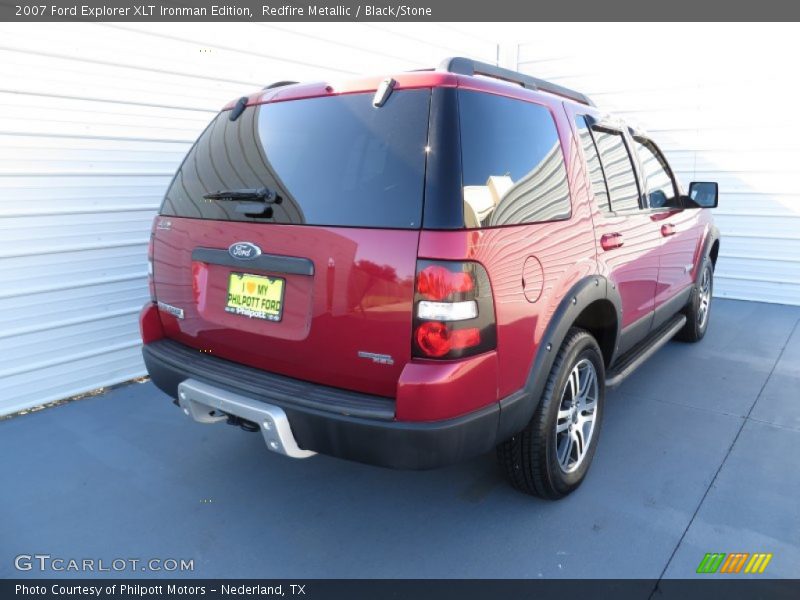 Redfire Metallic / Black/Stone 2007 Ford Explorer XLT Ironman Edition