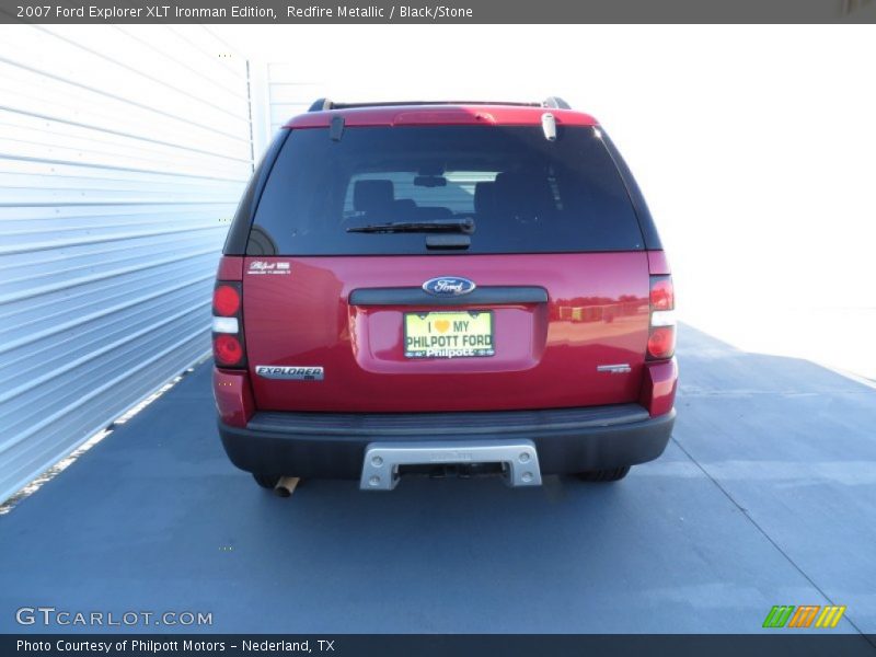 Redfire Metallic / Black/Stone 2007 Ford Explorer XLT Ironman Edition