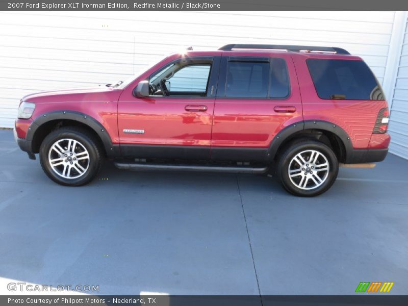 Redfire Metallic / Black/Stone 2007 Ford Explorer XLT Ironman Edition