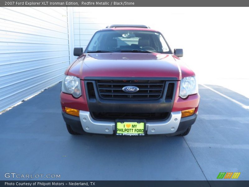 Redfire Metallic / Black/Stone 2007 Ford Explorer XLT Ironman Edition