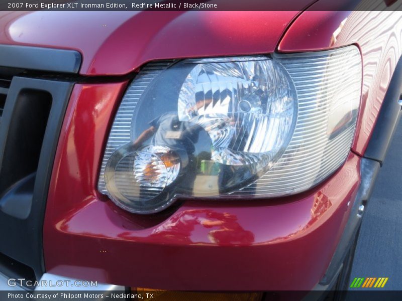 Redfire Metallic / Black/Stone 2007 Ford Explorer XLT Ironman Edition