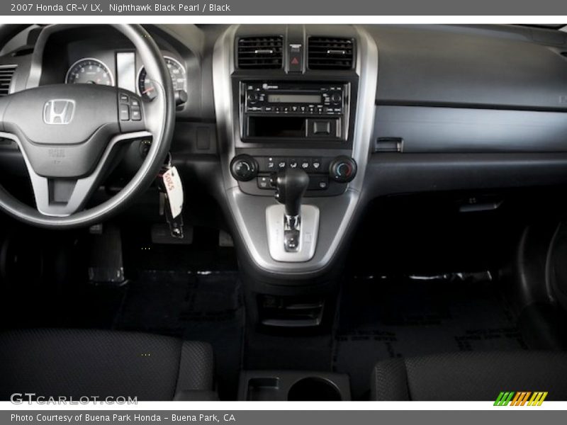 Nighthawk Black Pearl / Black 2007 Honda CR-V LX