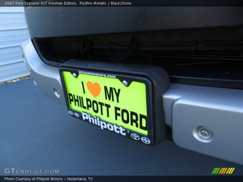 Redfire Metallic / Black/Stone 2007 Ford Explorer XLT Ironman Edition