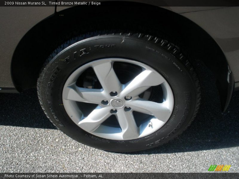 Tinted Bronze Metallic / Beige 2009 Nissan Murano SL