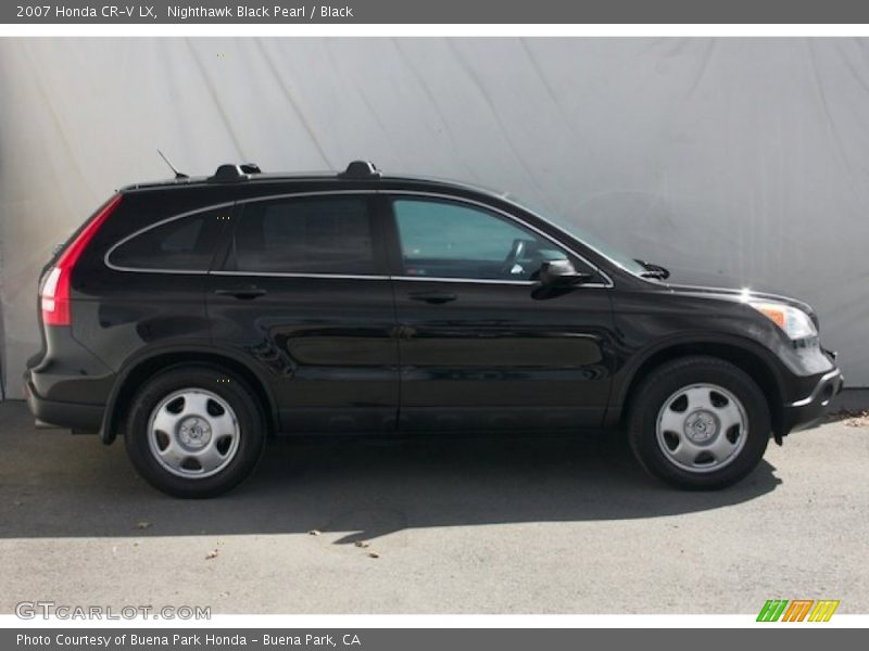 Nighthawk Black Pearl / Black 2007 Honda CR-V LX