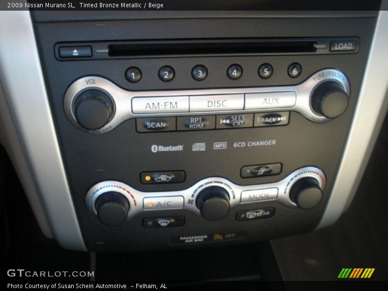Tinted Bronze Metallic / Beige 2009 Nissan Murano SL
