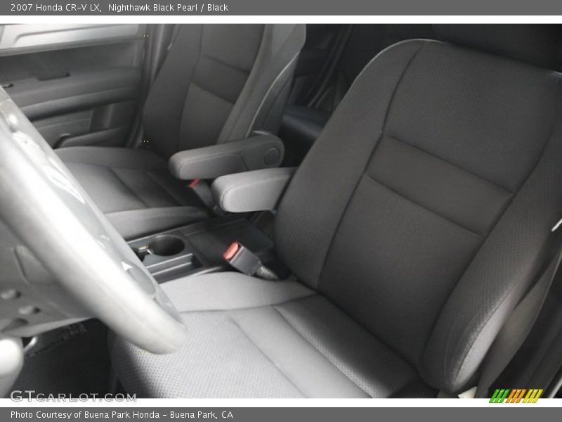 Nighthawk Black Pearl / Black 2007 Honda CR-V LX