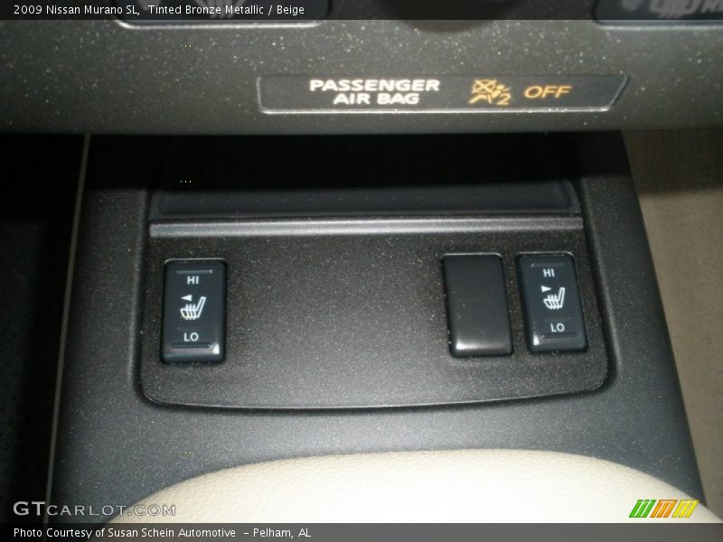 Tinted Bronze Metallic / Beige 2009 Nissan Murano SL