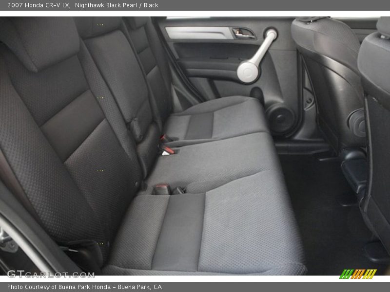 Nighthawk Black Pearl / Black 2007 Honda CR-V LX