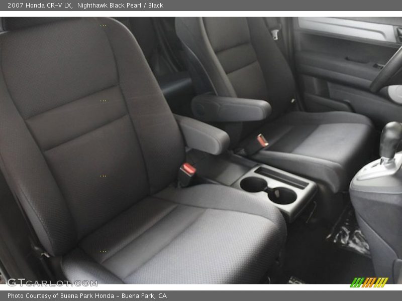 Nighthawk Black Pearl / Black 2007 Honda CR-V LX