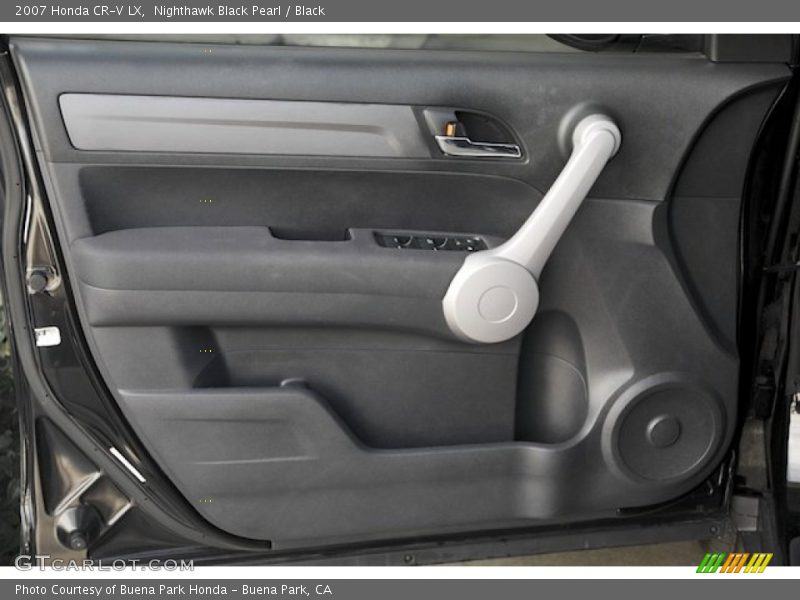 Nighthawk Black Pearl / Black 2007 Honda CR-V LX