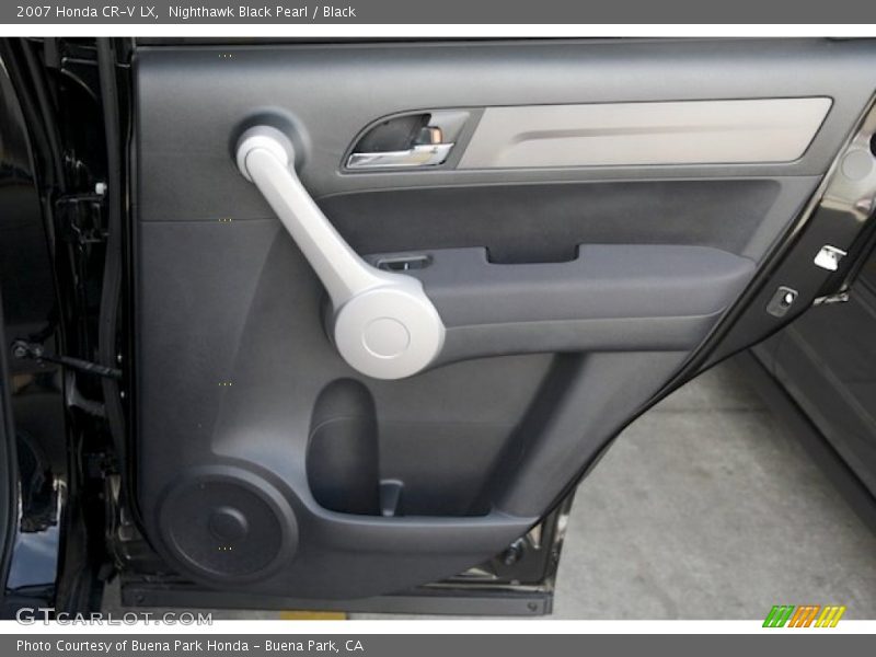 Nighthawk Black Pearl / Black 2007 Honda CR-V LX