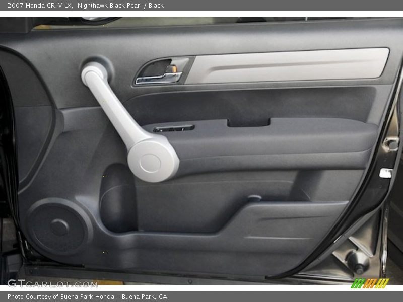 Nighthawk Black Pearl / Black 2007 Honda CR-V LX