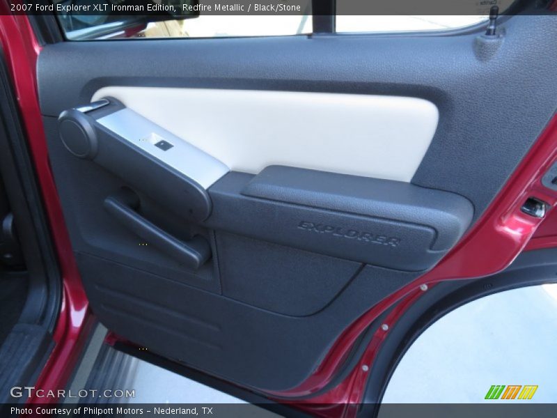 Redfire Metallic / Black/Stone 2007 Ford Explorer XLT Ironman Edition
