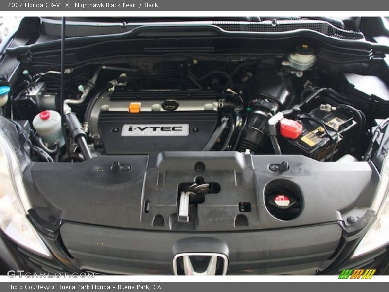 Nighthawk Black Pearl / Black 2007 Honda CR-V LX