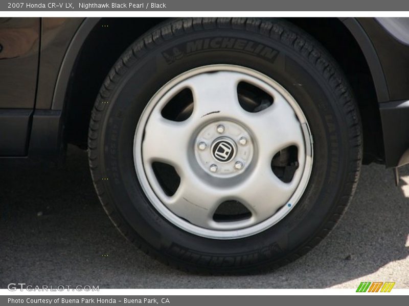 Nighthawk Black Pearl / Black 2007 Honda CR-V LX