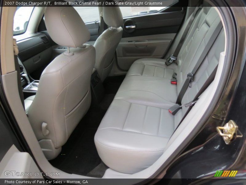 Brilliant Black Crystal Pearl / Dark Slate Gray/Light Graystone 2007 Dodge Charger R/T