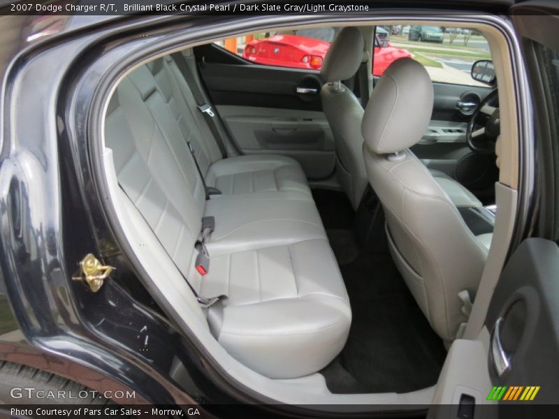 Brilliant Black Crystal Pearl / Dark Slate Gray/Light Graystone 2007 Dodge Charger R/T