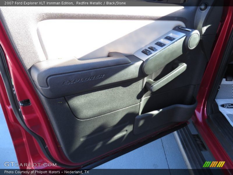 Redfire Metallic / Black/Stone 2007 Ford Explorer XLT Ironman Edition