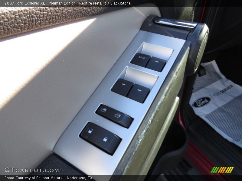 Controls of 2007 Explorer XLT Ironman Edition