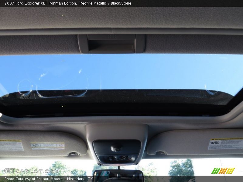 Redfire Metallic / Black/Stone 2007 Ford Explorer XLT Ironman Edition