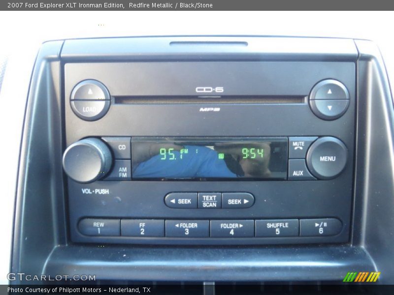 Audio System of 2007 Explorer XLT Ironman Edition