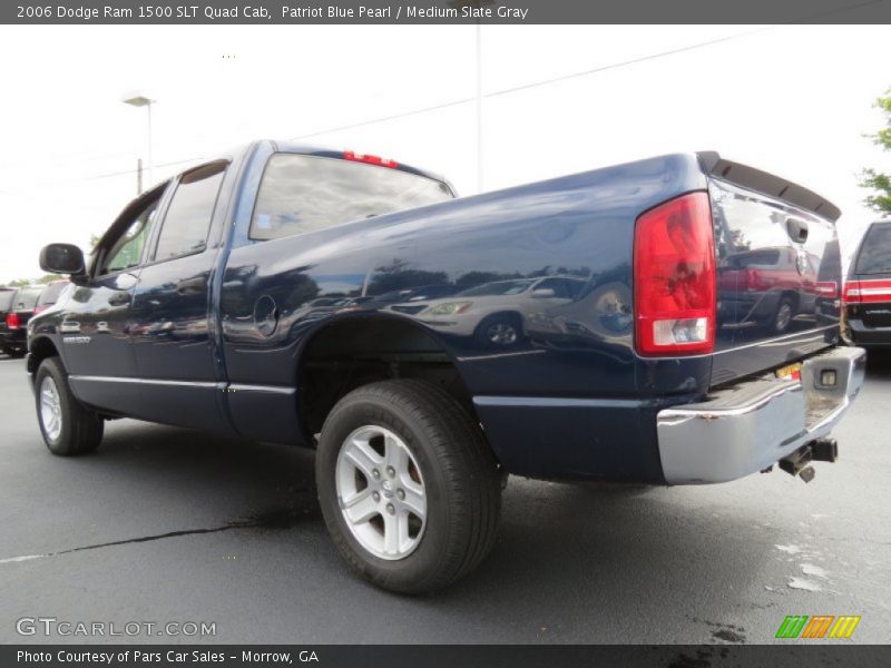Patriot Blue Pearl / Medium Slate Gray 2006 Dodge Ram 1500 SLT Quad Cab