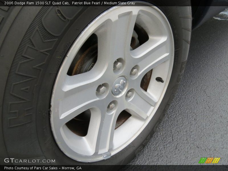 Patriot Blue Pearl / Medium Slate Gray 2006 Dodge Ram 1500 SLT Quad Cab