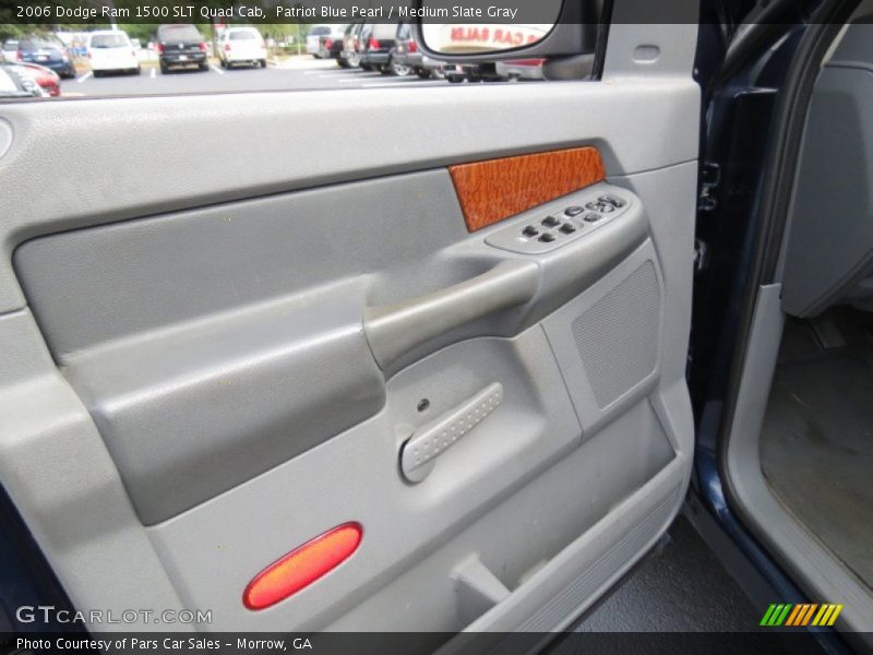 Patriot Blue Pearl / Medium Slate Gray 2006 Dodge Ram 1500 SLT Quad Cab
