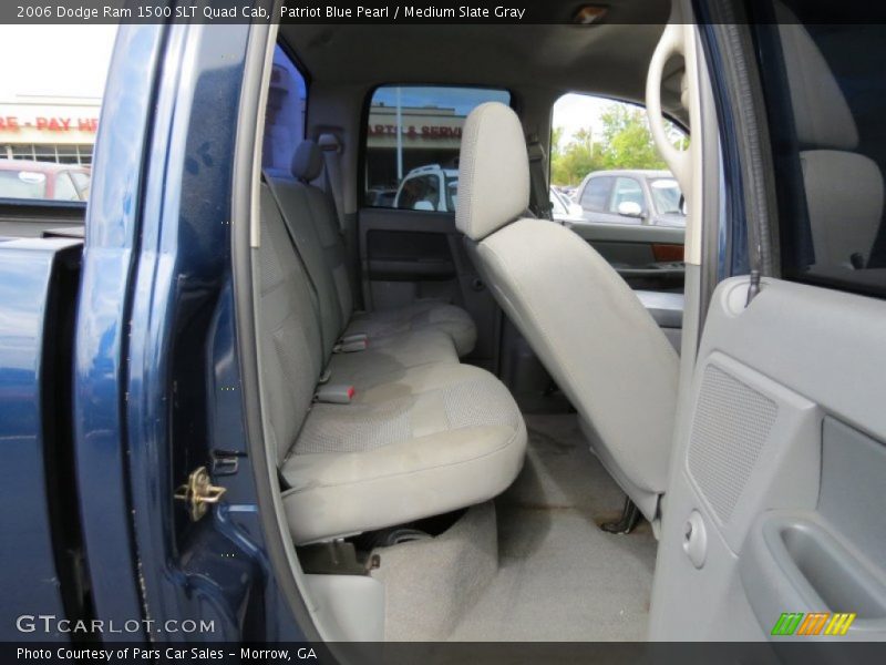 Patriot Blue Pearl / Medium Slate Gray 2006 Dodge Ram 1500 SLT Quad Cab