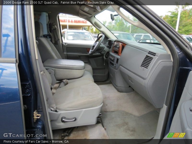 Patriot Blue Pearl / Medium Slate Gray 2006 Dodge Ram 1500 SLT Quad Cab