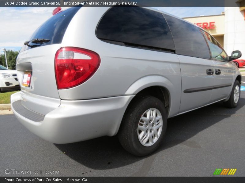 Bright Silver Metallic / Medium Slate Gray 2004 Dodge Grand Caravan SE