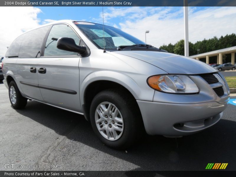 Bright Silver Metallic / Medium Slate Gray 2004 Dodge Grand Caravan SE