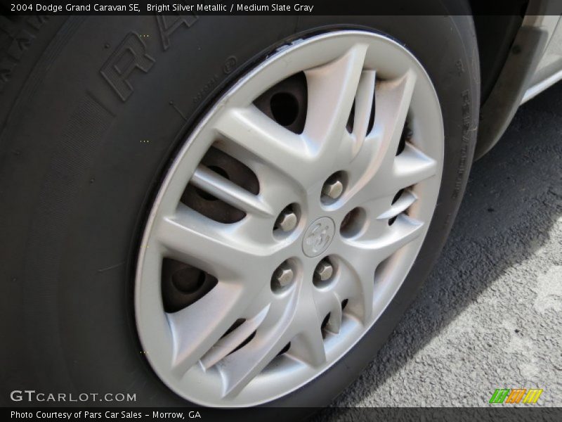 Bright Silver Metallic / Medium Slate Gray 2004 Dodge Grand Caravan SE