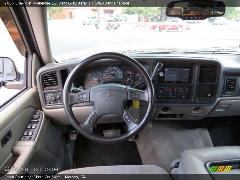 Dark Gray Metallic / Gray/Dark Charcoal 2006 Chevrolet Avalanche LS