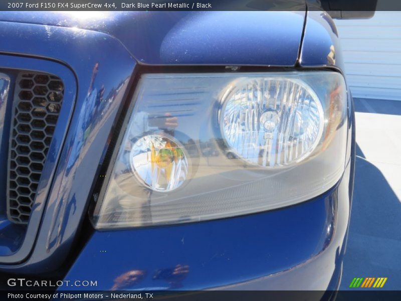 Dark Blue Pearl Metallic / Black 2007 Ford F150 FX4 SuperCrew 4x4