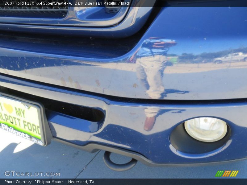 Dark Blue Pearl Metallic / Black 2007 Ford F150 FX4 SuperCrew 4x4
