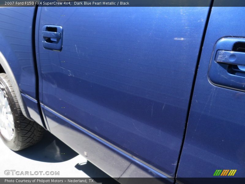 Dark Blue Pearl Metallic / Black 2007 Ford F150 FX4 SuperCrew 4x4