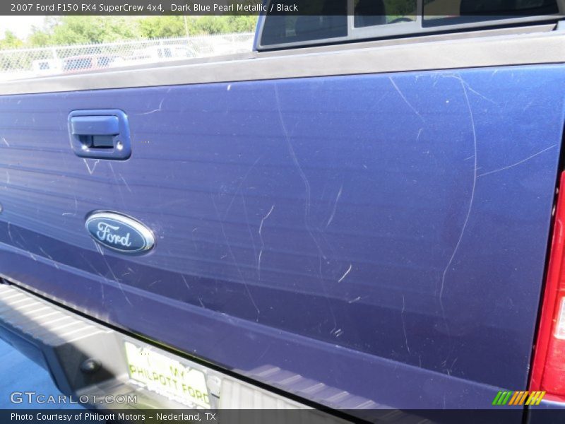 Dark Blue Pearl Metallic / Black 2007 Ford F150 FX4 SuperCrew 4x4