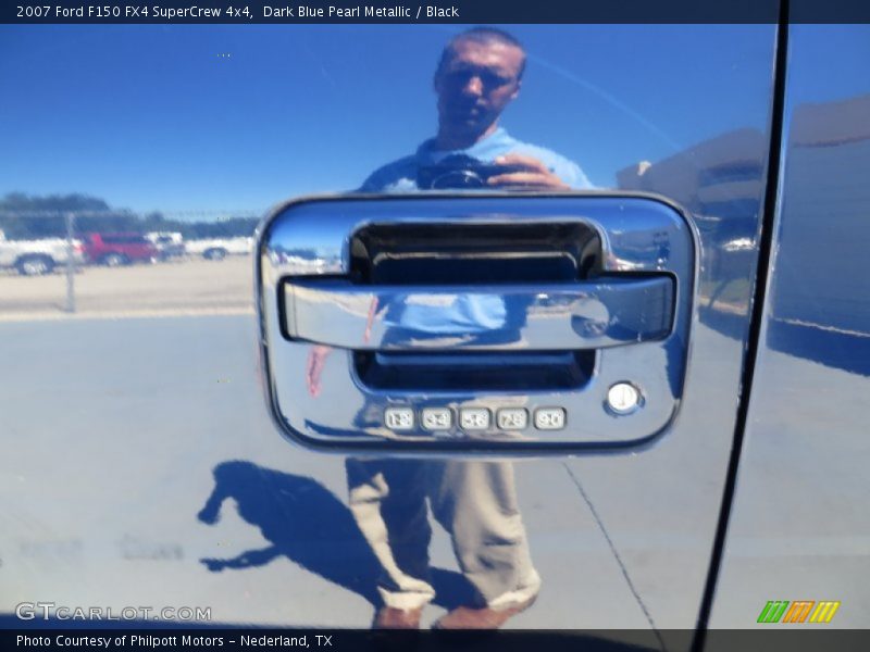 Dark Blue Pearl Metallic / Black 2007 Ford F150 FX4 SuperCrew 4x4