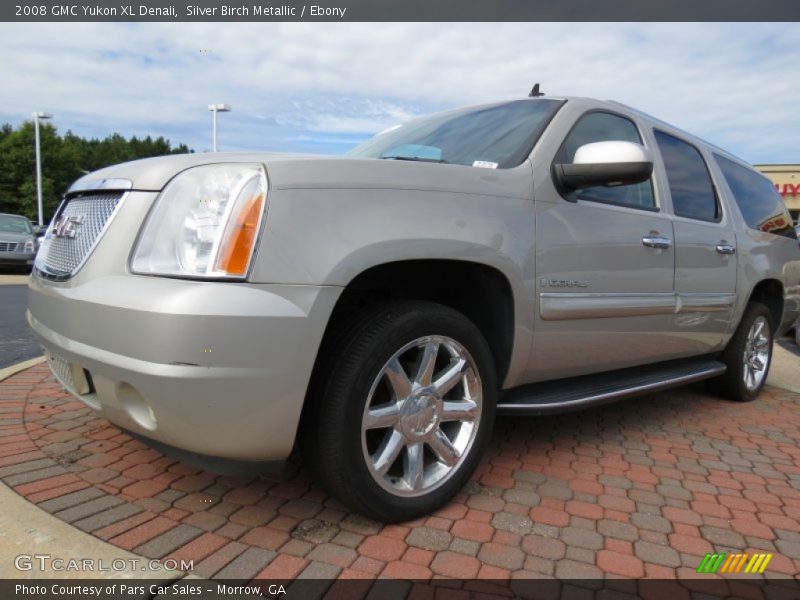 Silver Birch Metallic / Ebony 2008 GMC Yukon XL Denali
