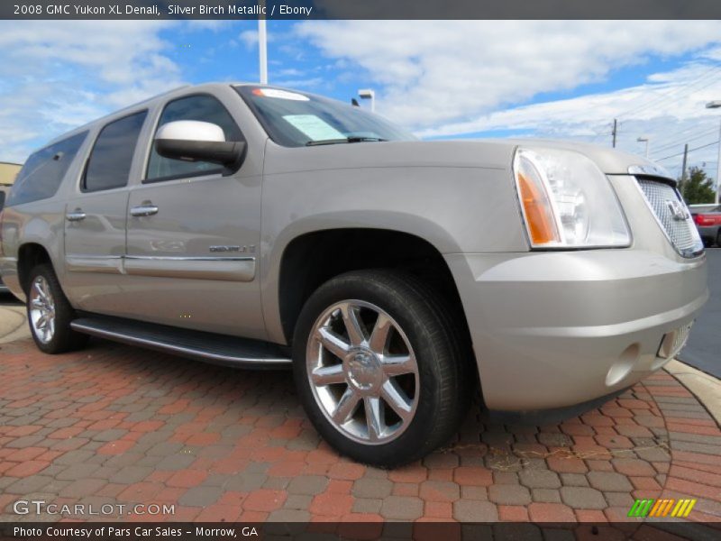 Silver Birch Metallic / Ebony 2008 GMC Yukon XL Denali