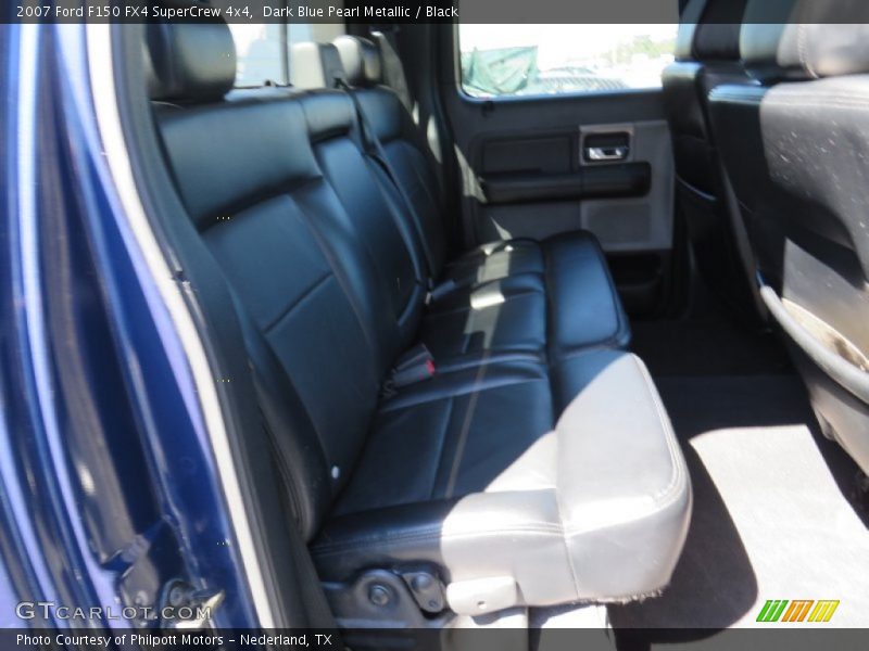 Dark Blue Pearl Metallic / Black 2007 Ford F150 FX4 SuperCrew 4x4