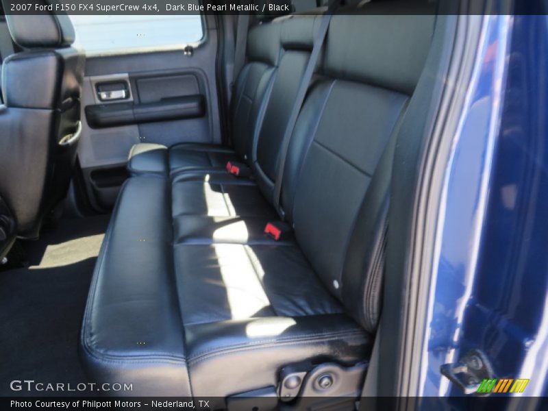Dark Blue Pearl Metallic / Black 2007 Ford F150 FX4 SuperCrew 4x4