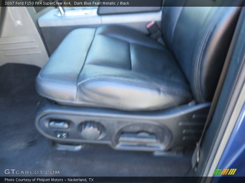 Dark Blue Pearl Metallic / Black 2007 Ford F150 FX4 SuperCrew 4x4