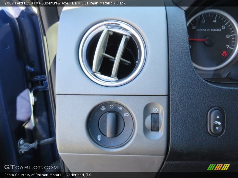 Dark Blue Pearl Metallic / Black 2007 Ford F150 FX4 SuperCrew 4x4