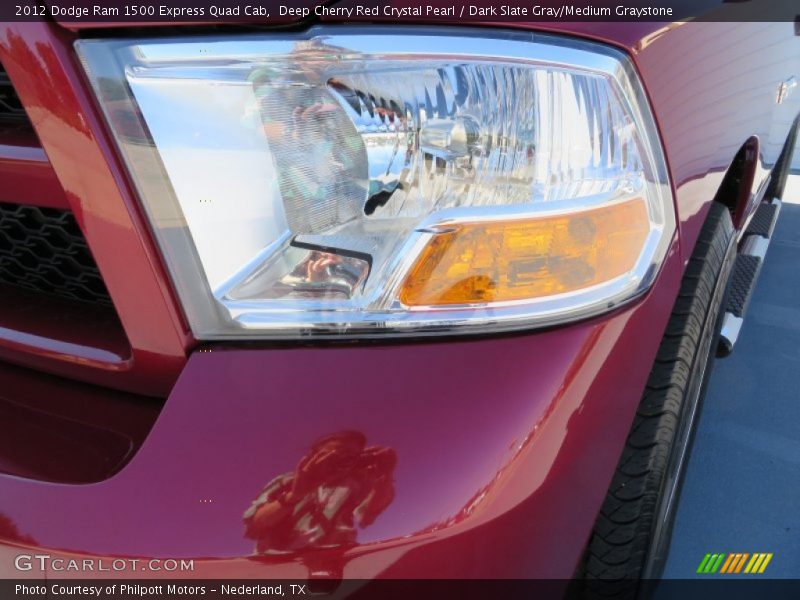 Deep Cherry Red Crystal Pearl / Dark Slate Gray/Medium Graystone 2012 Dodge Ram 1500 Express Quad Cab