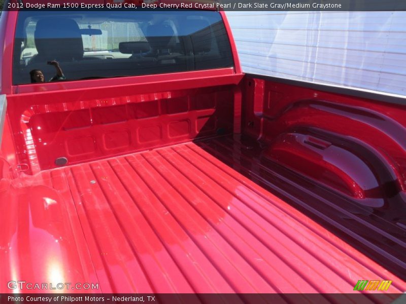 Deep Cherry Red Crystal Pearl / Dark Slate Gray/Medium Graystone 2012 Dodge Ram 1500 Express Quad Cab